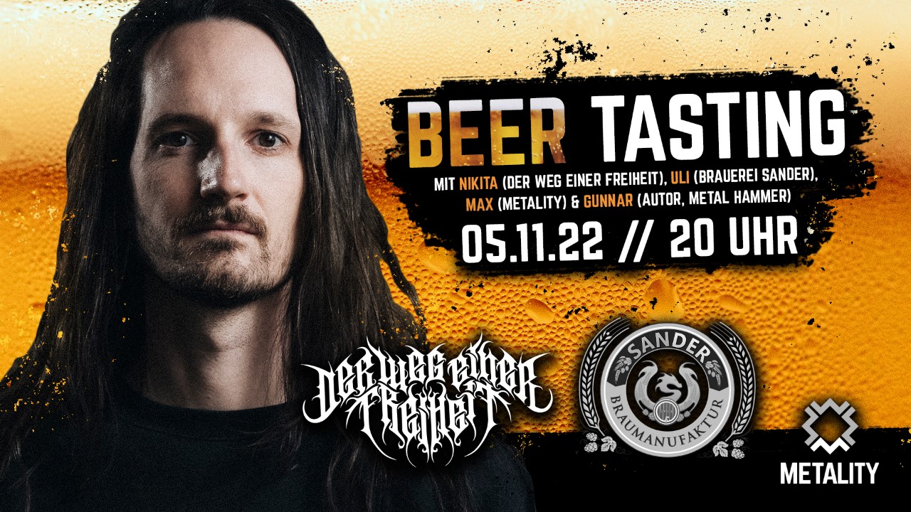 13. Metality Beertasting mit Brauerei Sander &amp; Der Weg einer Freiheit