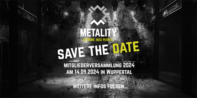 SAVE THE DATE: Mitgliederversammlung 2024 am 14.09. in Wuppertal