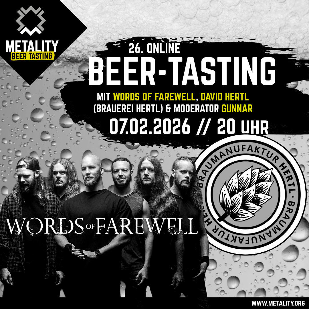 Tasting am 07.02. mit Words of Farewell