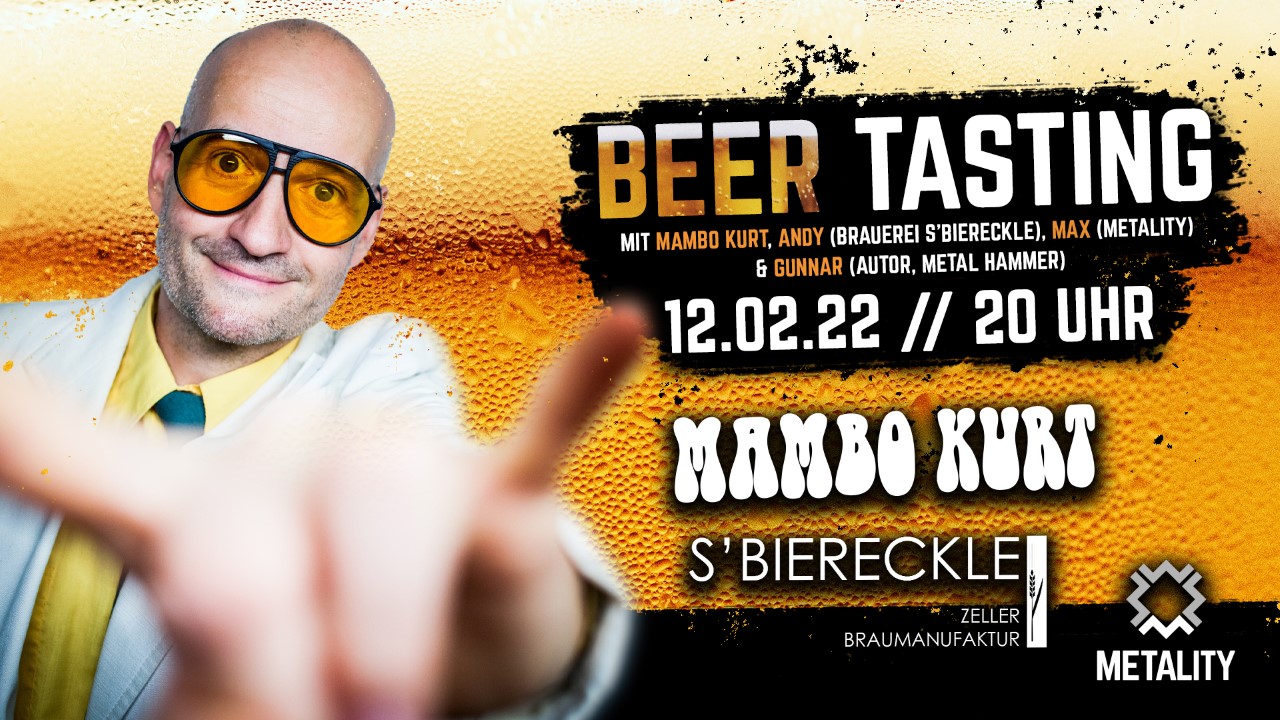 11. Metality Beertasting mit s'Biereckle &amp; Mambo Kurt